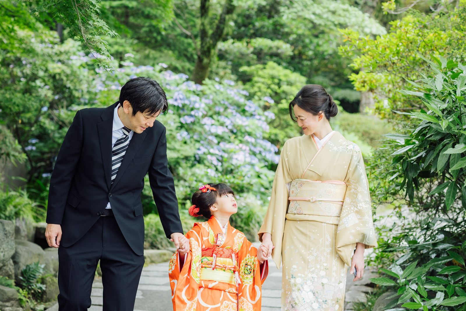 Family on Shichi-Go-San