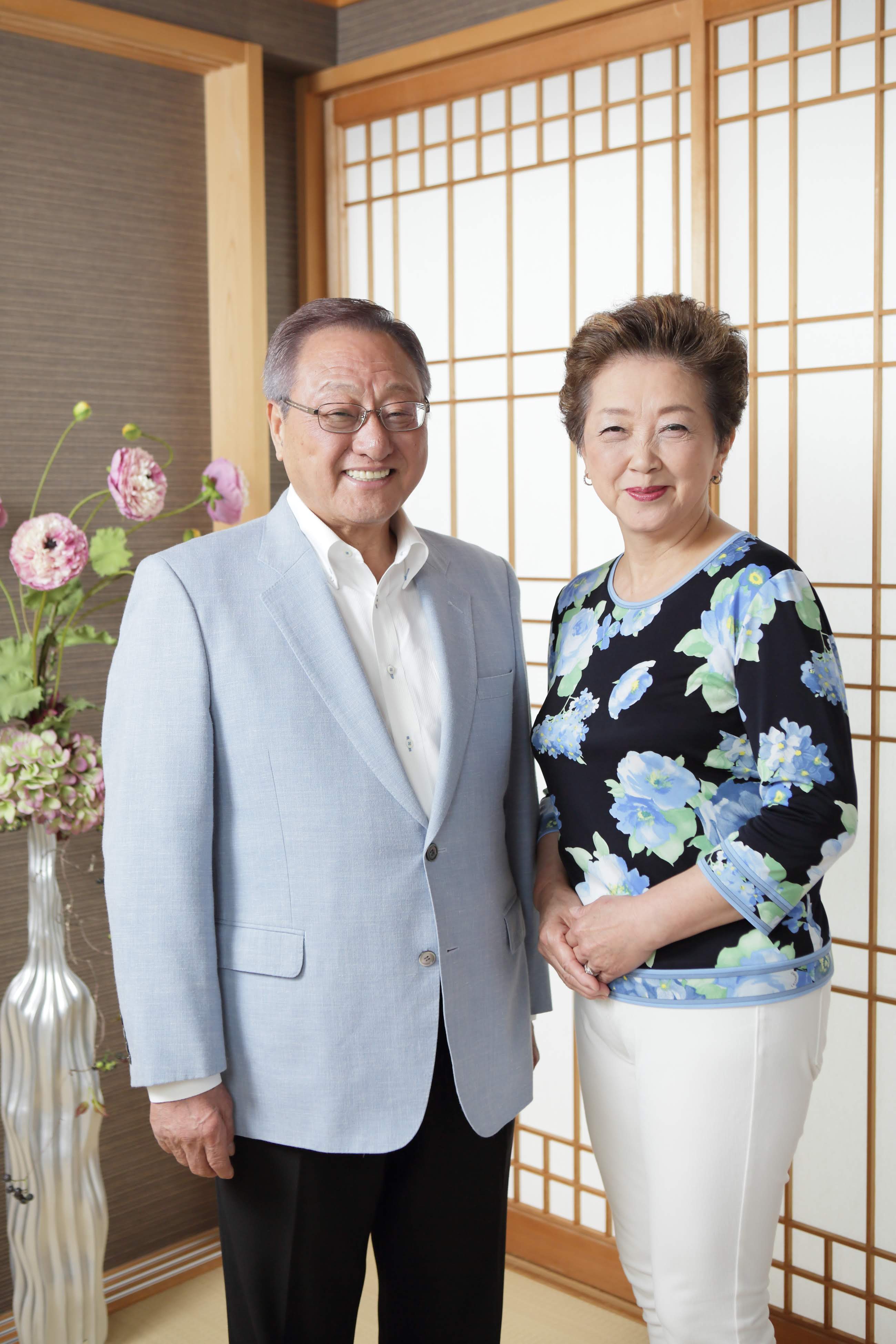 ご夫婦の記念撮影
